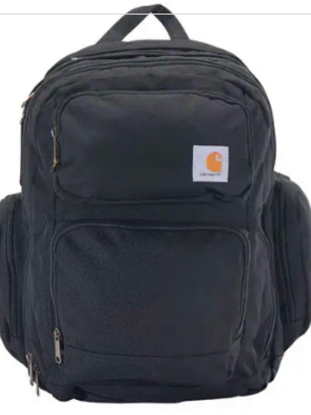 Carhartt Black Utility Backpack with Logo Patch - Picture 11 of 15